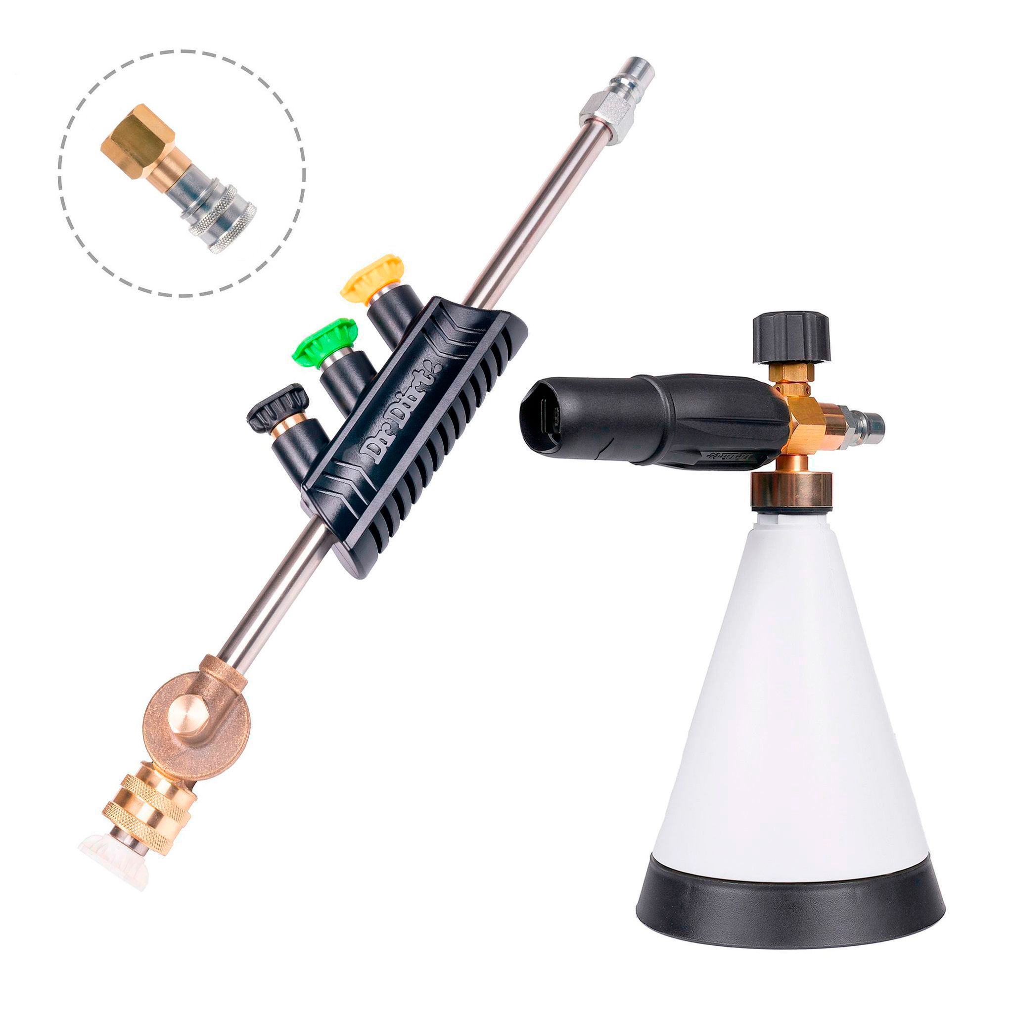 Foam Lance + Högtryckslans Dr Dirt G3 - STANDARD, Kärcher Easy!Lock