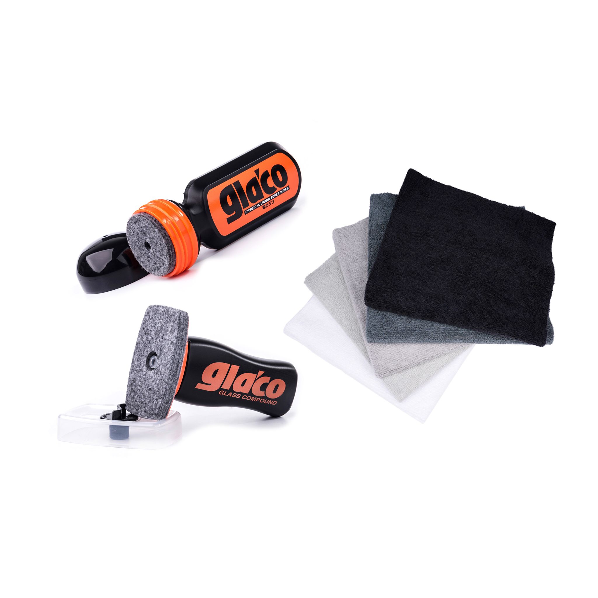 Glasförsegling Soft99 Ultra Glaco, 70 ml, Glasförsegling + Mikrofiberdukar (5st) + Glasrengöring