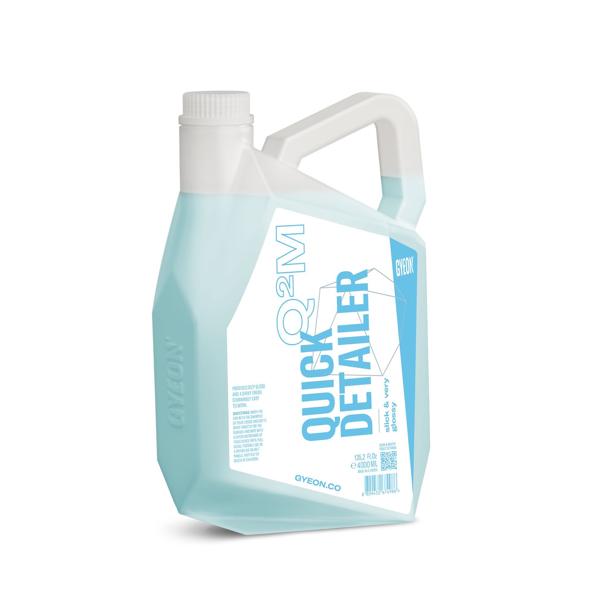 Rengörande Snabbvax Gyeon Q²M QuickDetailer, 4000 ml