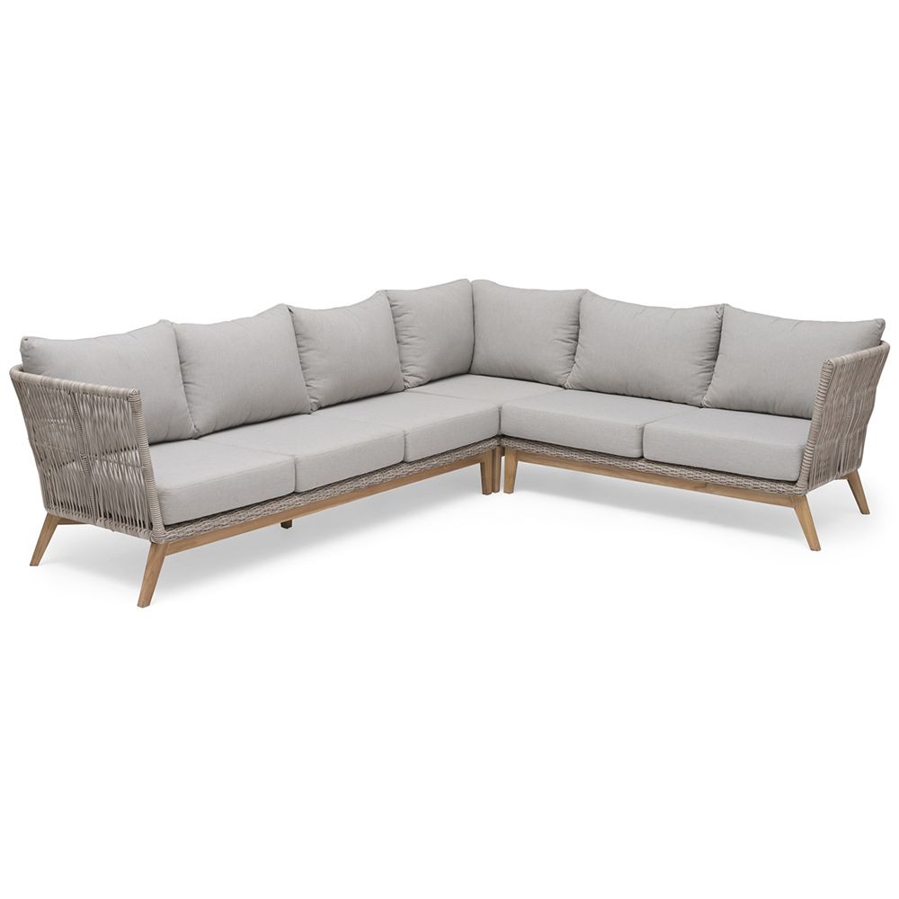 Hillerstorp, Himmelsnäs Hörnsoffa Teak/Beige