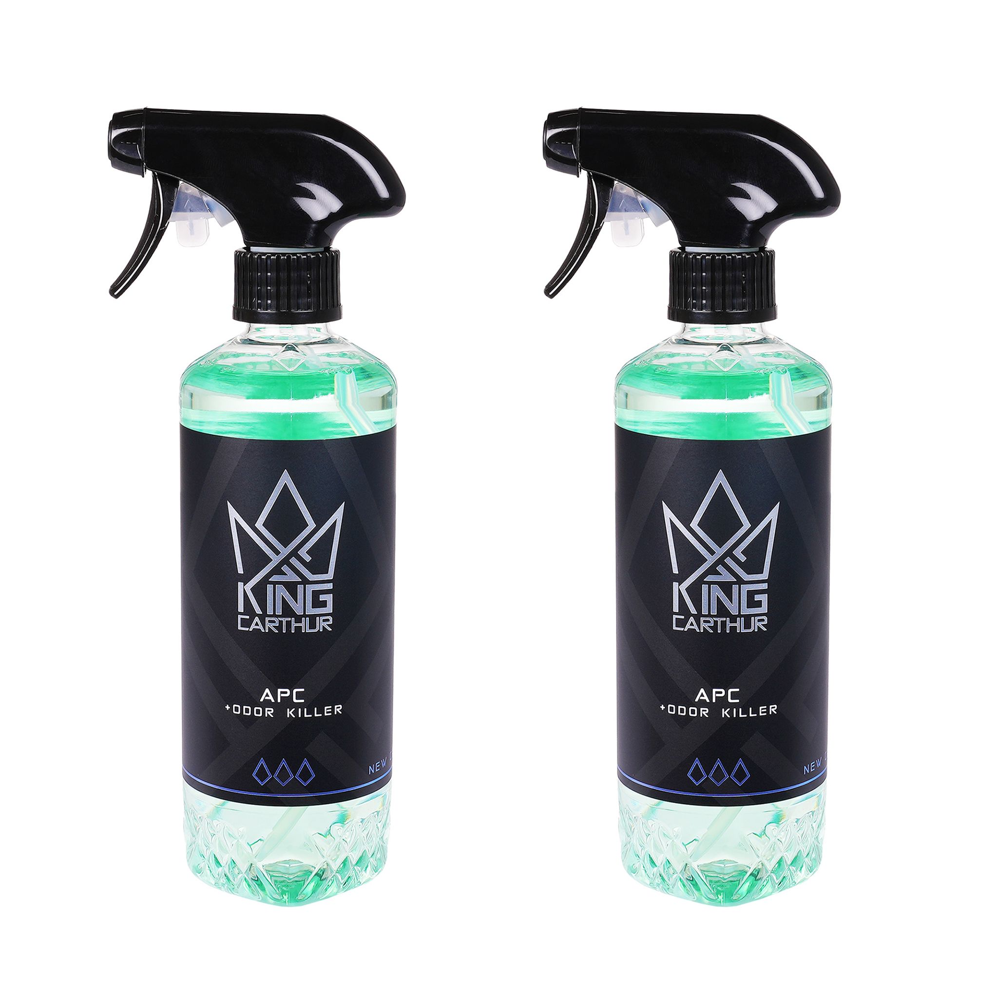Interiörrengöring King Carthur APC + Odor Killer New Car, 500 ml, 2 x 500 ml