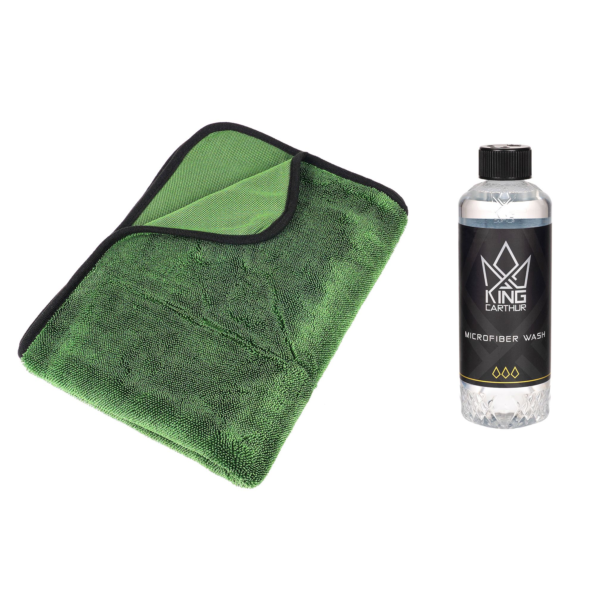 Torkhandduk King Carthur Green Jade, 1 st + Mikrofiberrengöring