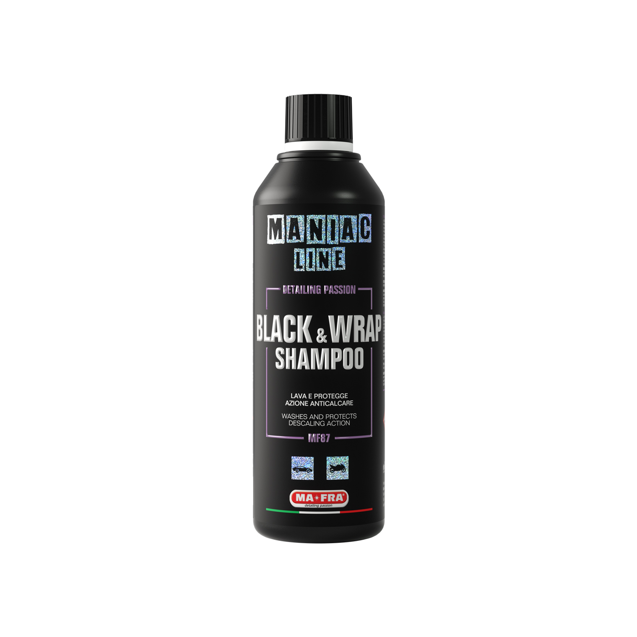 Bilschampo Mafra Maniac Black&Wrap Shampoo, 500 ml