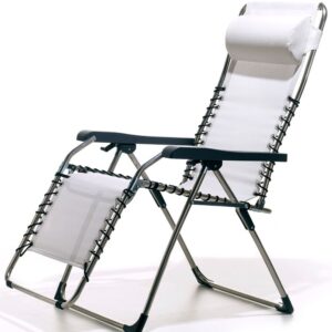Fiam, Movida baden-baden stol vit aluminium/textilene