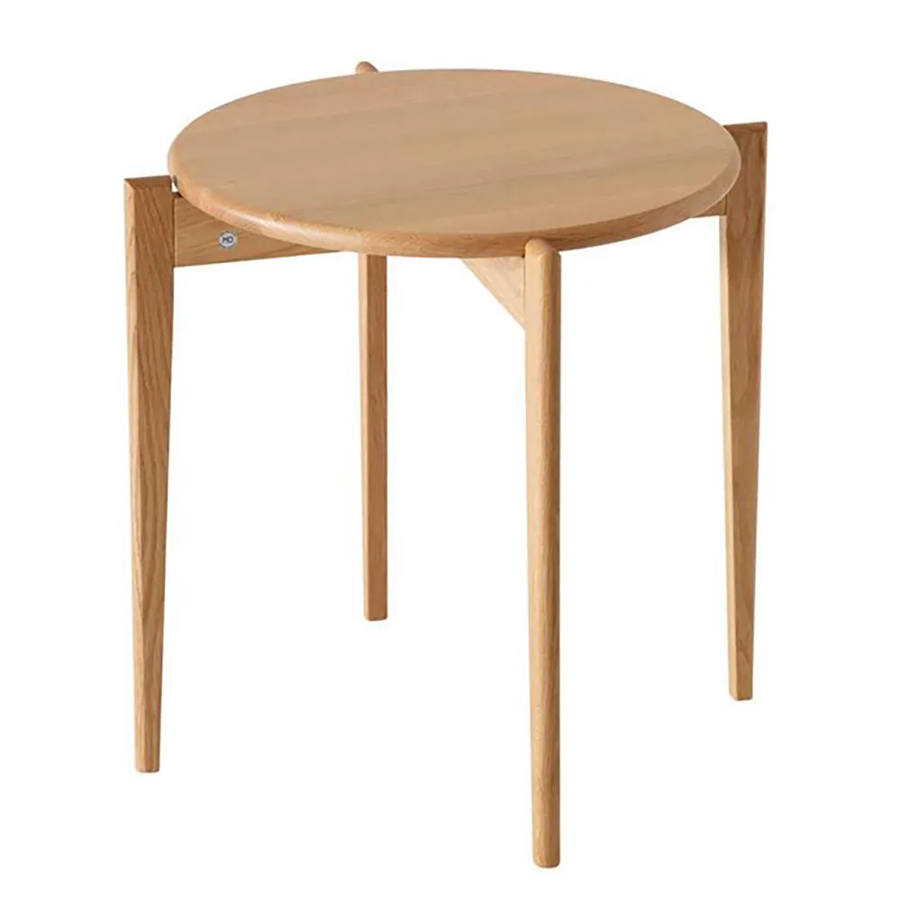 Oscarssons Möbel, Tilia Sidobord Ø51 cm Oljad Ek