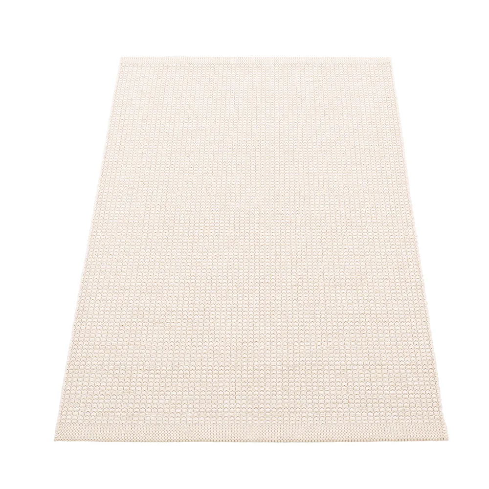 Pappelina, Emm matta 70 x 120 cm Vanilla/White Metallic