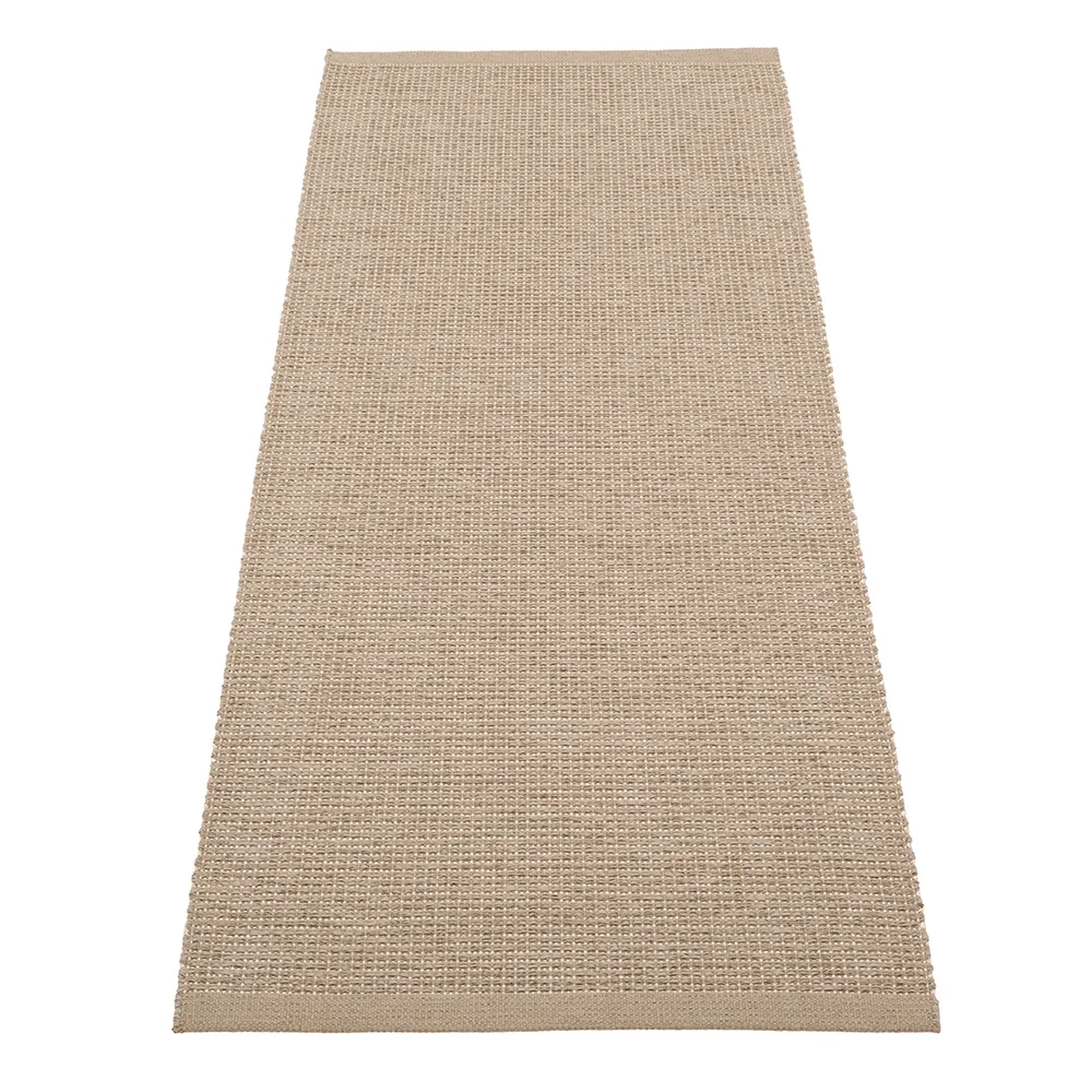 Pappelina, Emm matta 70 x 180 cm Potato/Beige Metallic