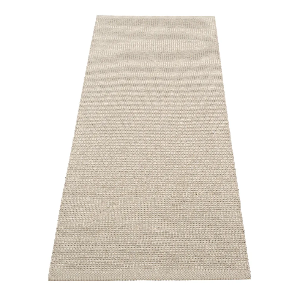 Pappelina, Emm matta 70 x 180 cm Linen/Linen Metallic