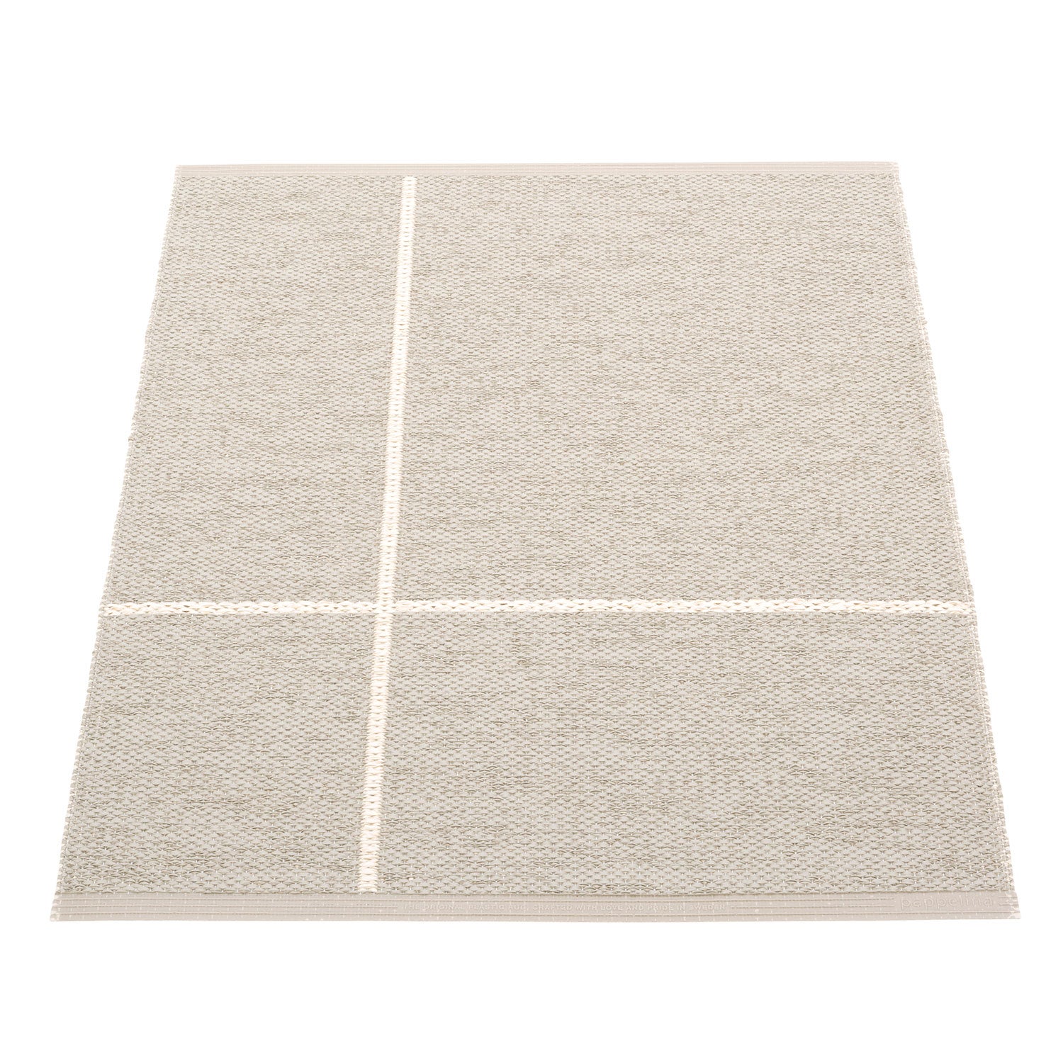 Pappelina, Fred matta 70x90 cm linen / vanilla