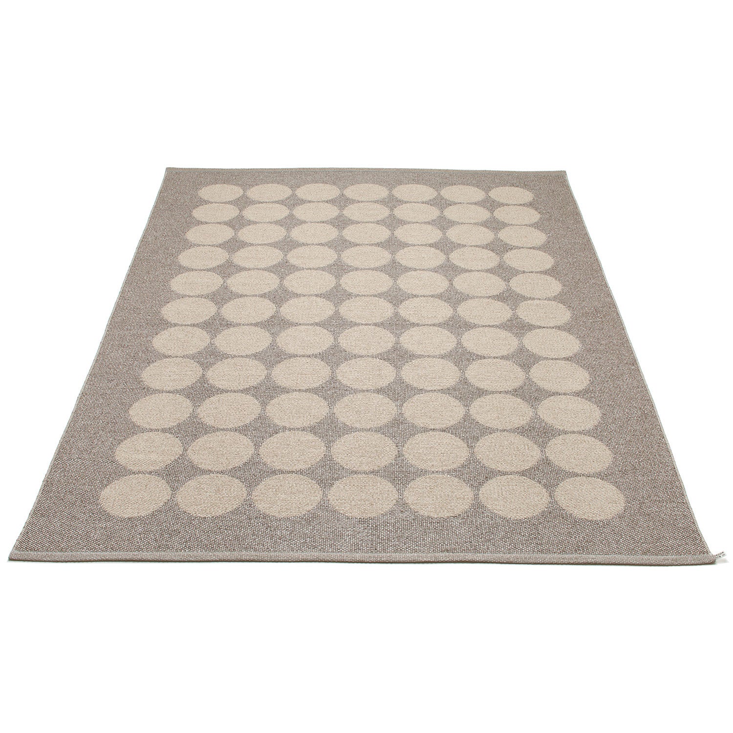 Pappelina, Hugo matta 180x260 cm mudmetallic / mud