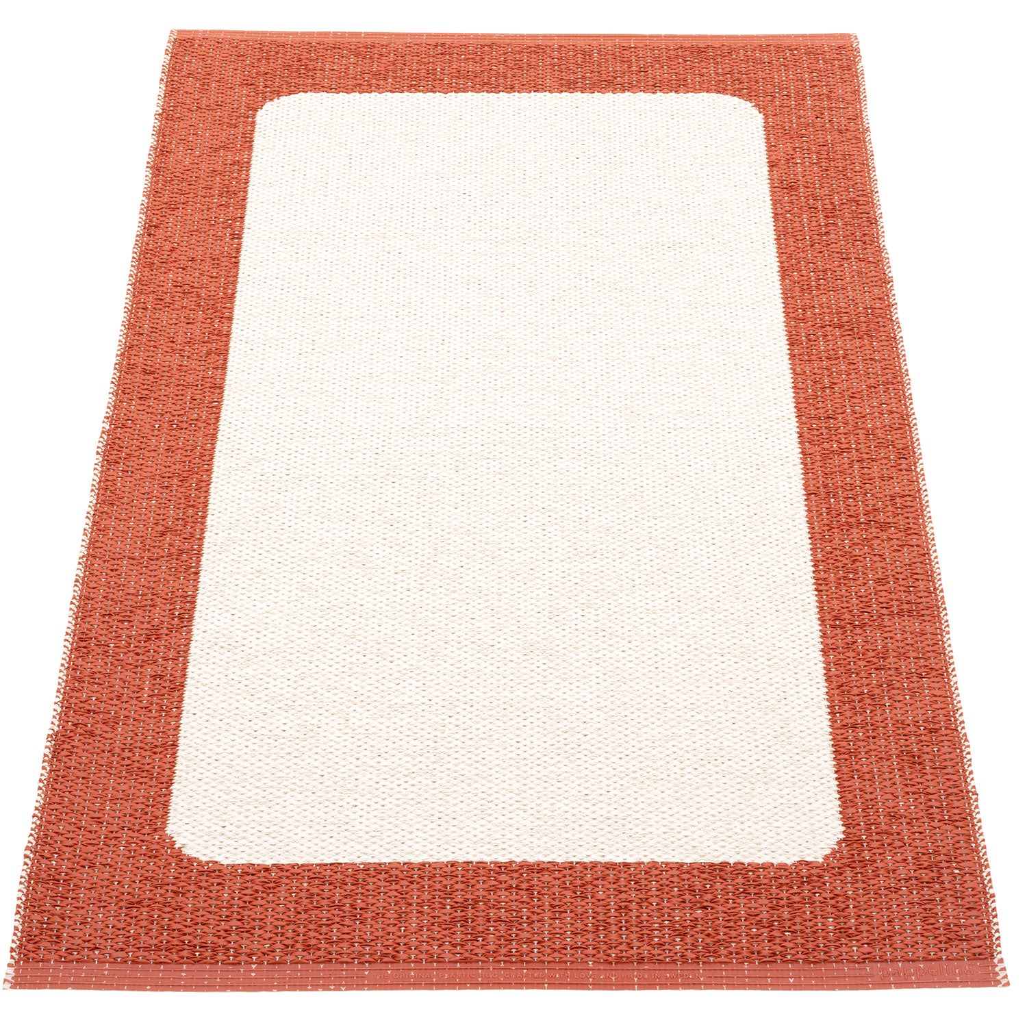 Pappelina, Ilda matta 70x120 cm brick / vanilla