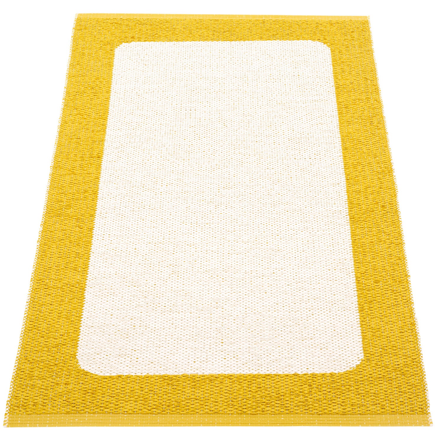 Pappelina, Ilda matta 70x120 cm mustard / vanilla