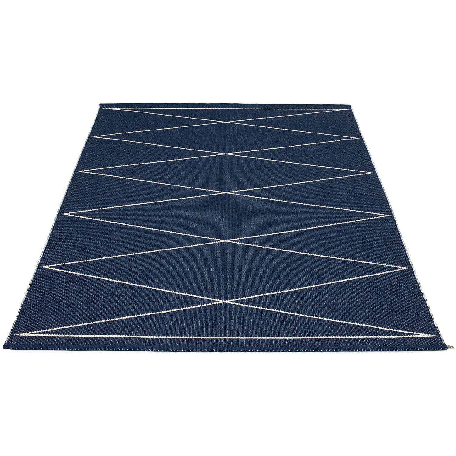 Pappelina, Max matta 180x260 cm darkblue / vanilla
