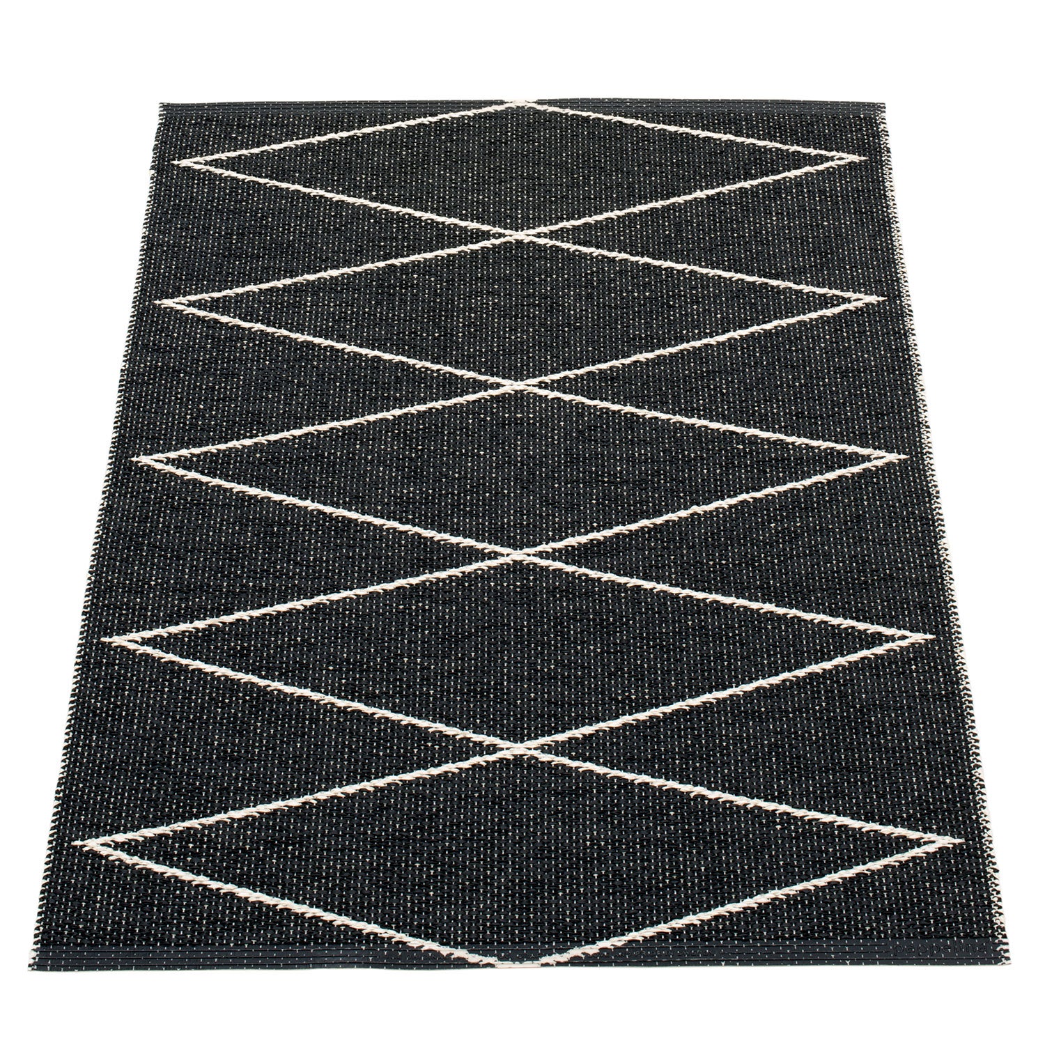 Pappelina, Max matta 70x100 cm black / vanilla