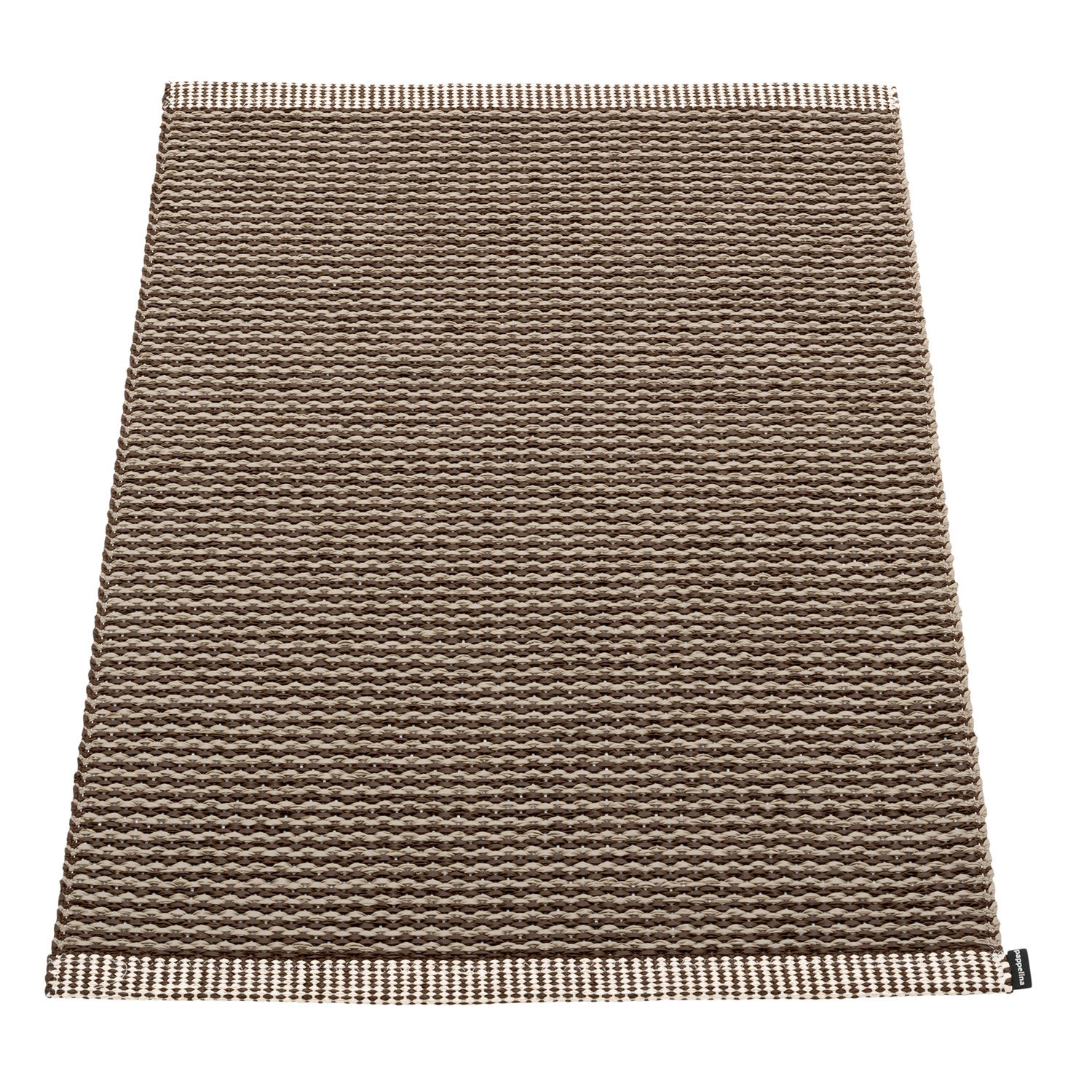 Pappelina, Mono matta 60x85 cm dark brown / dark linen