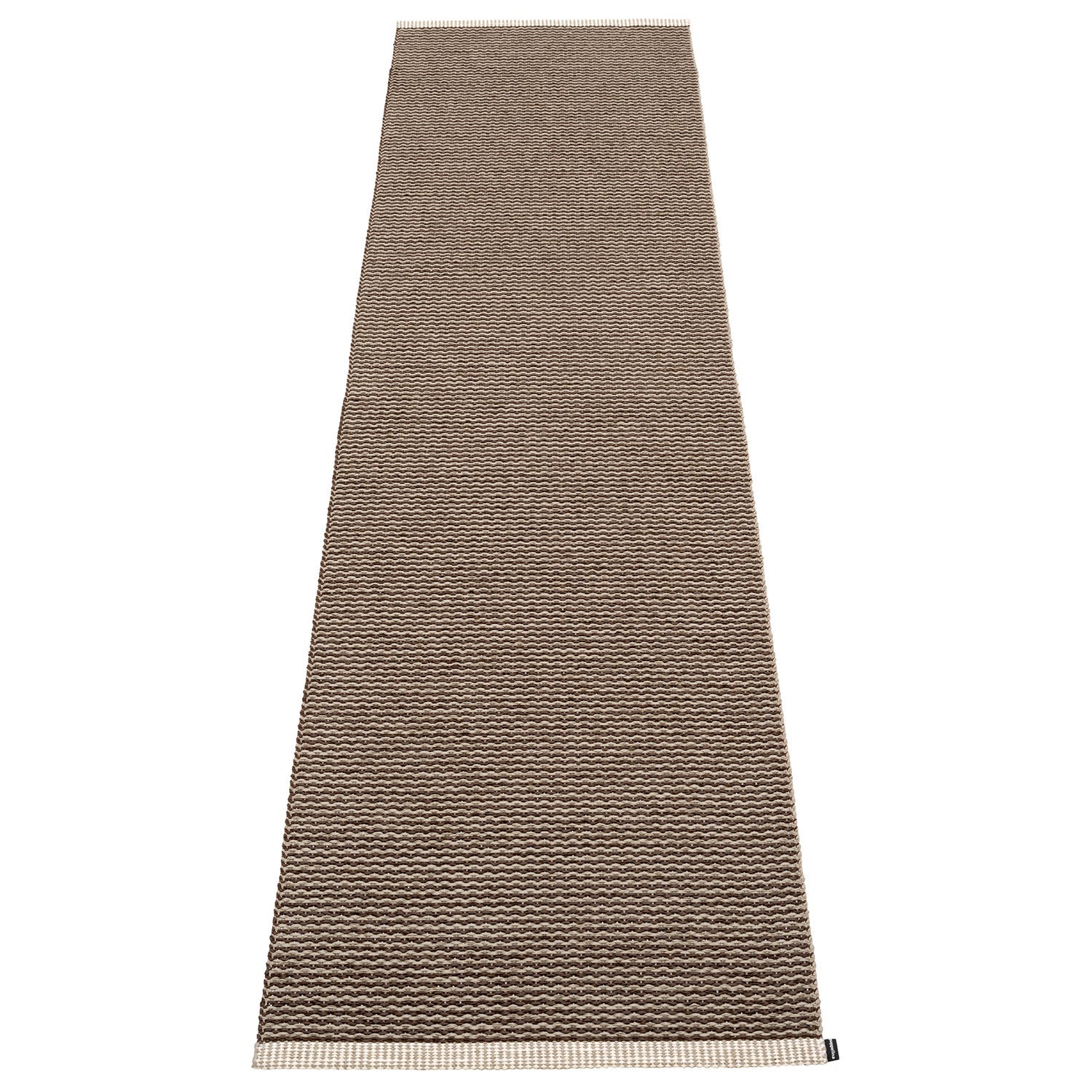 Pappelina, Mono matta 70x300 cm dark brown / dark linen