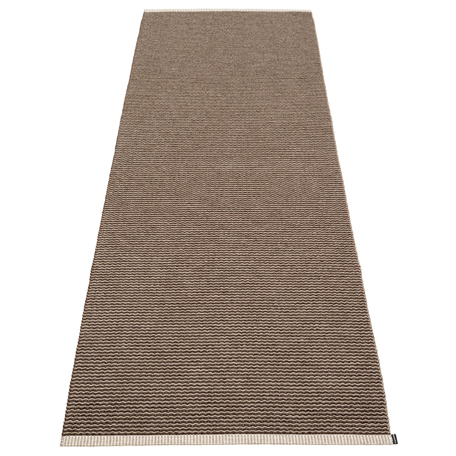 Pappelina, Mono matta 85x260 cm dark brown / dark linen