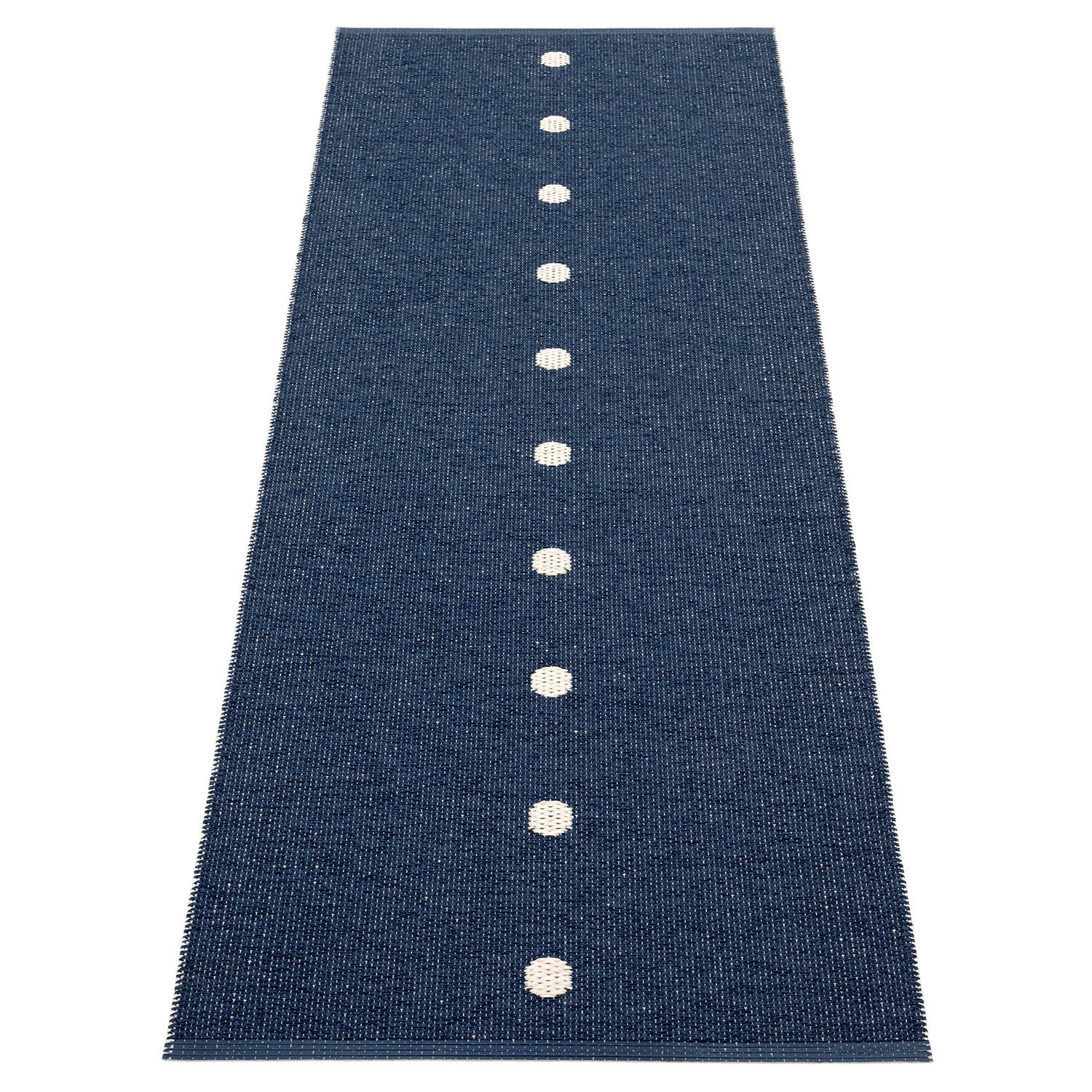 Pappelina, Peg matta 70x200 cm dark blue / vanilla