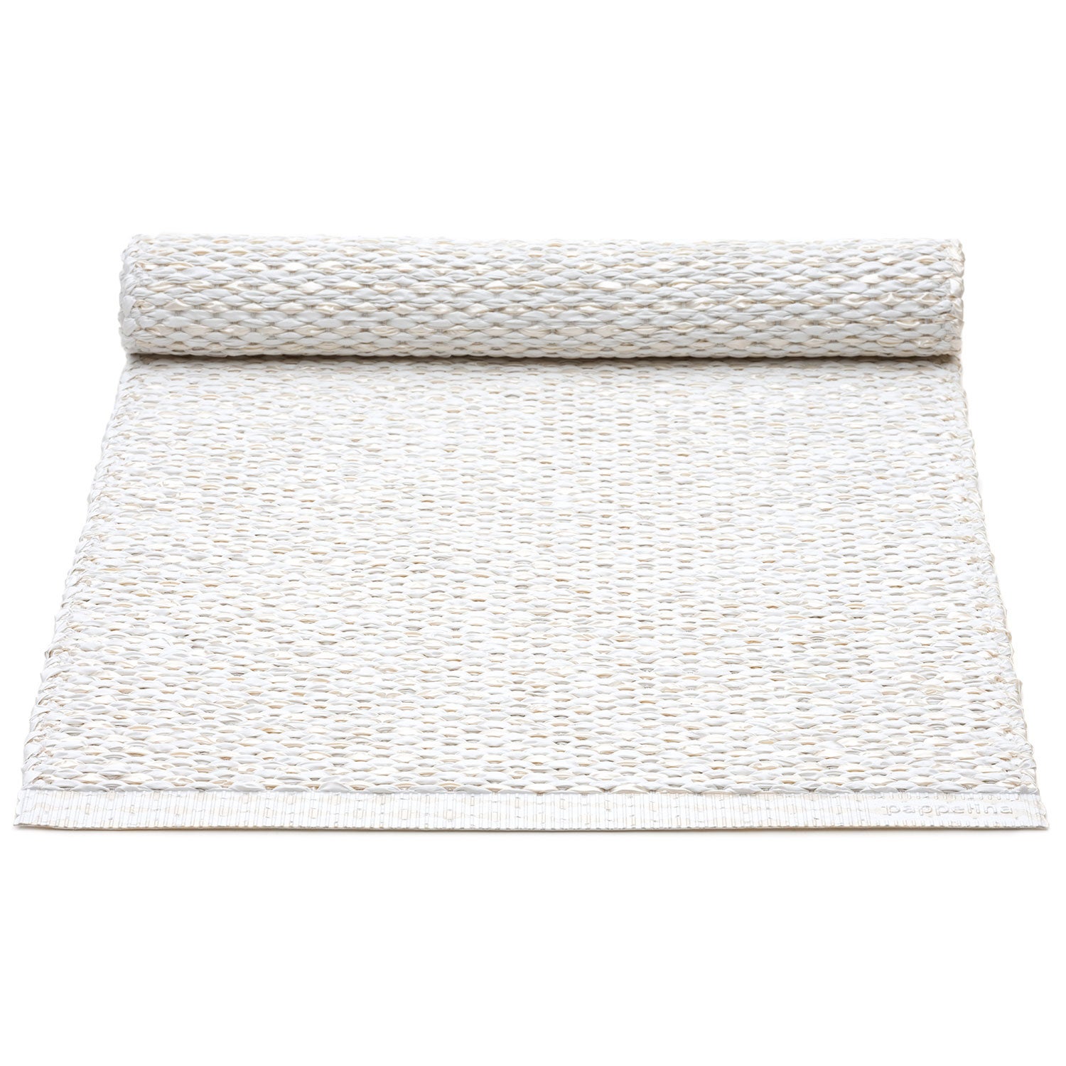 Pappelina, Table runner 36x80 cm matta svea white metallic