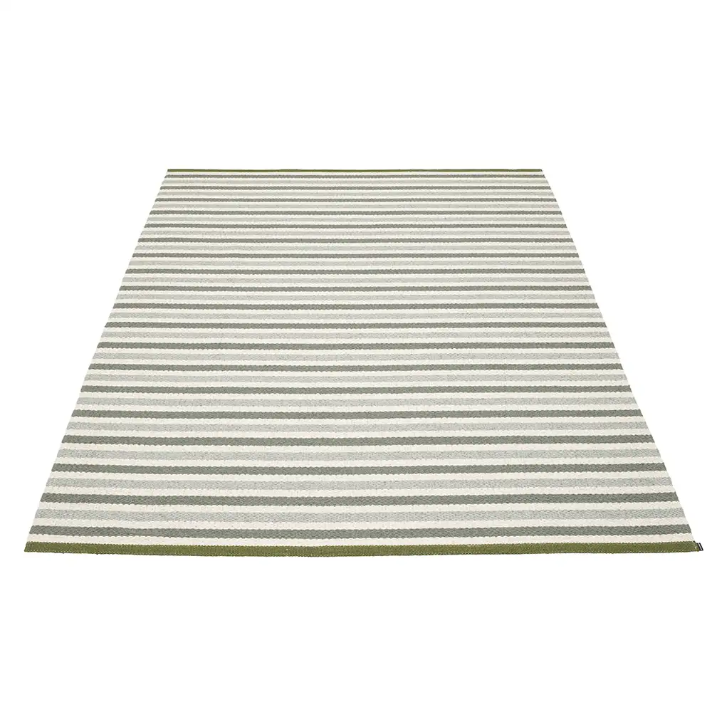 Pappelina, Teo matta 230x320 cm Sage/Army/Vanilla