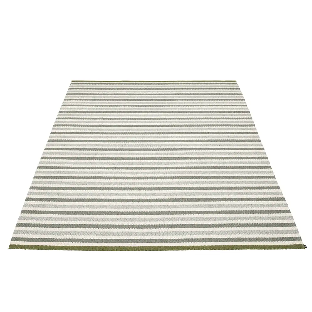 Pappelina, Teo matta 140x200 cm Sage/Army/Vanilla