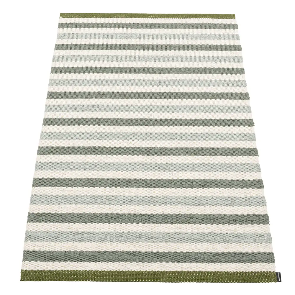 Pappelina, Teo matta 70x120 cm Sage/Army/Vanilla