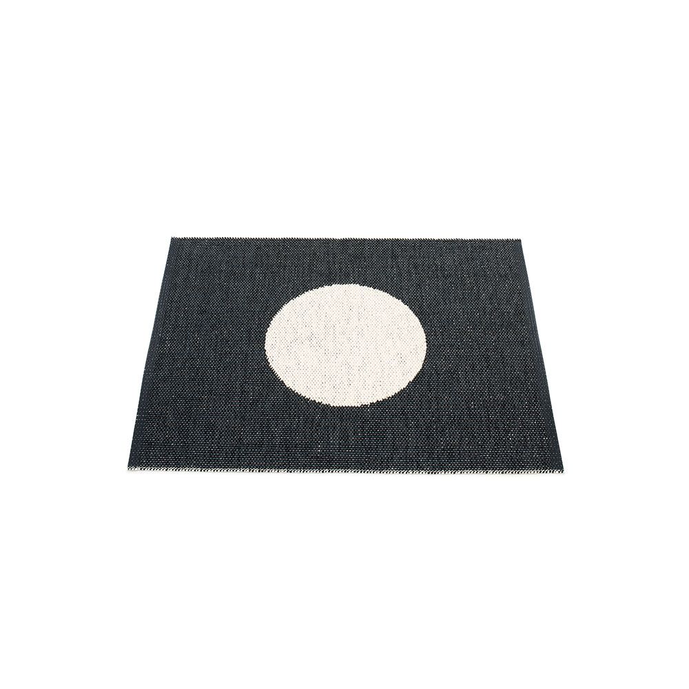 Pappelina, Vera matta 70x90 cm black/vanilla