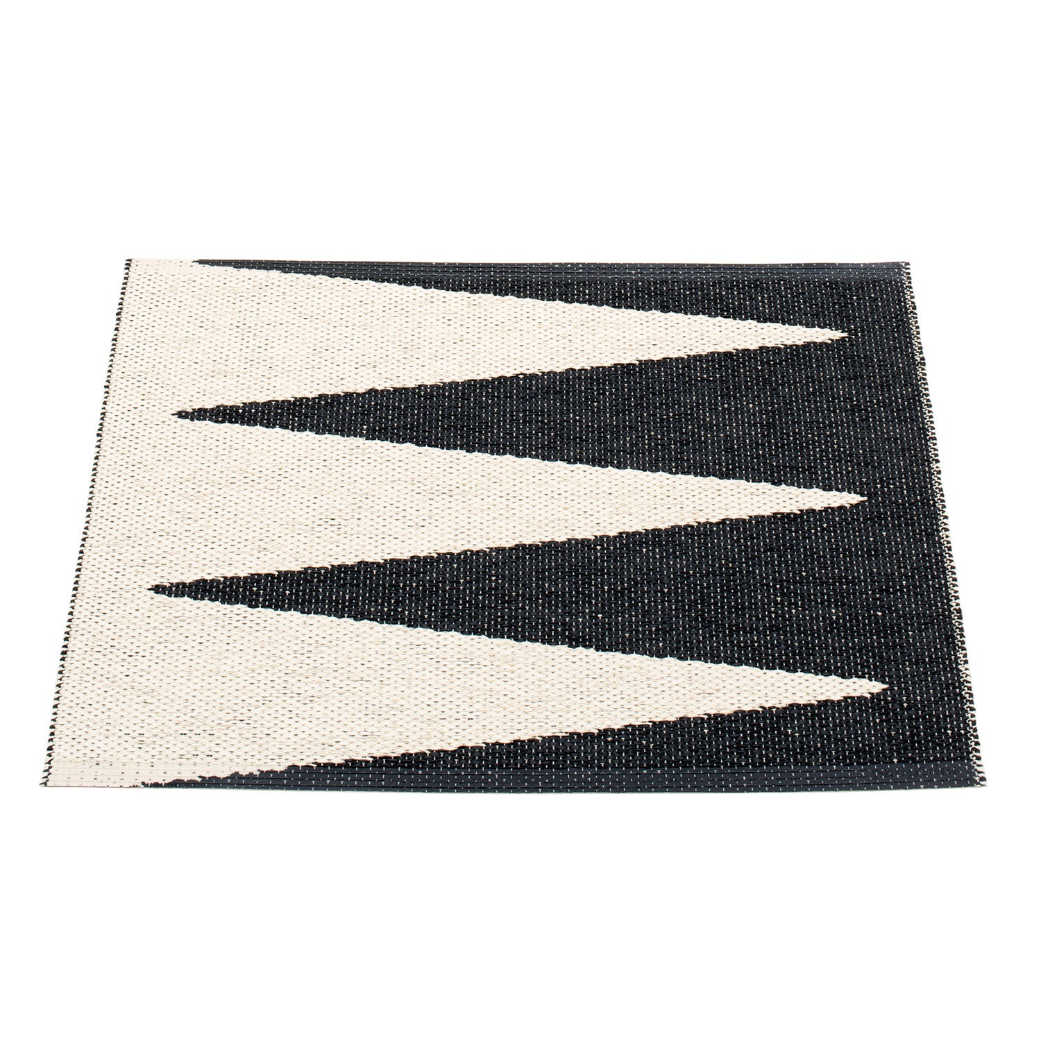 Pappelina, Vivi matta 70x60 cm black / vanilla