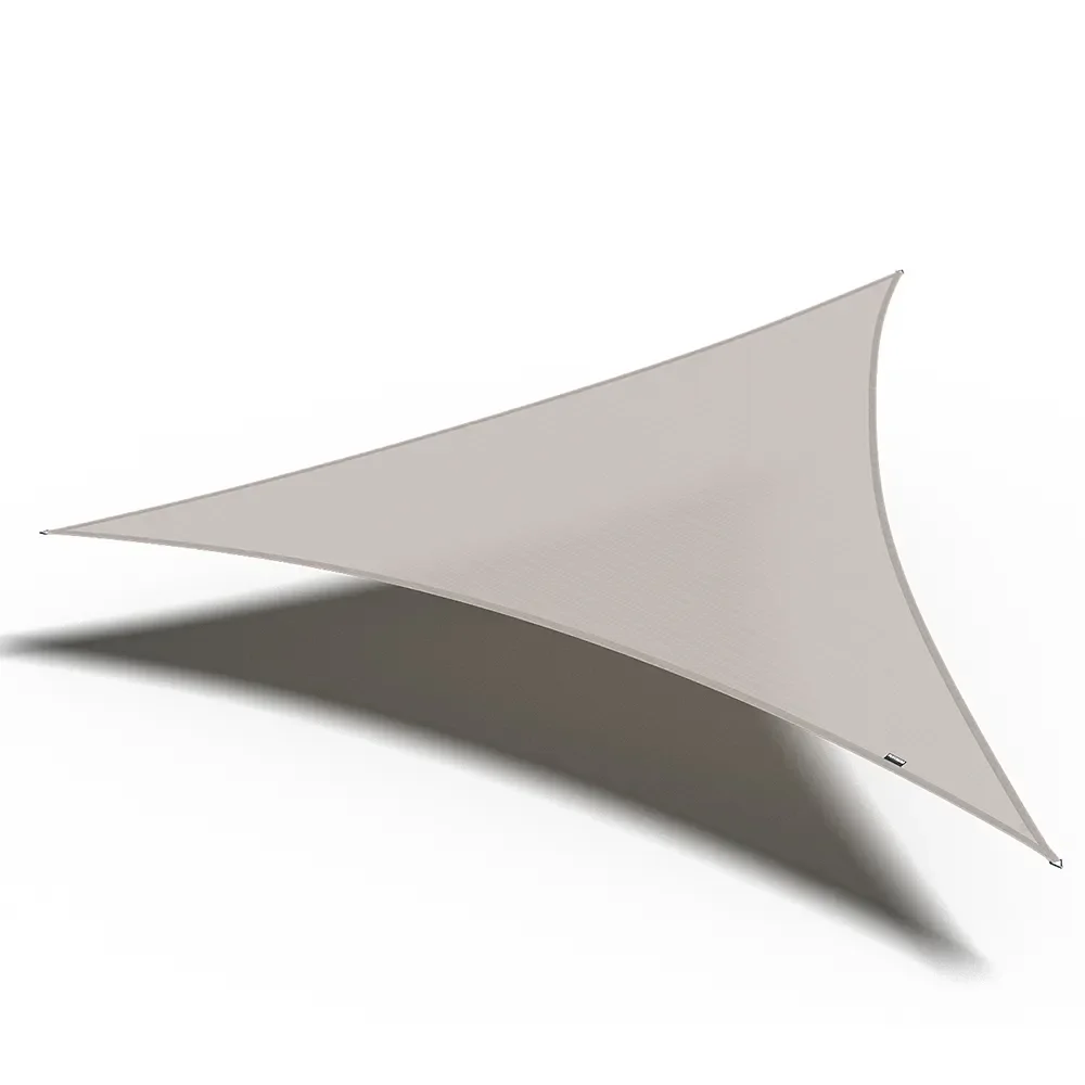 Platinum Sun & Shade, Coolfit solsegel triangulärt 500x500cm greige