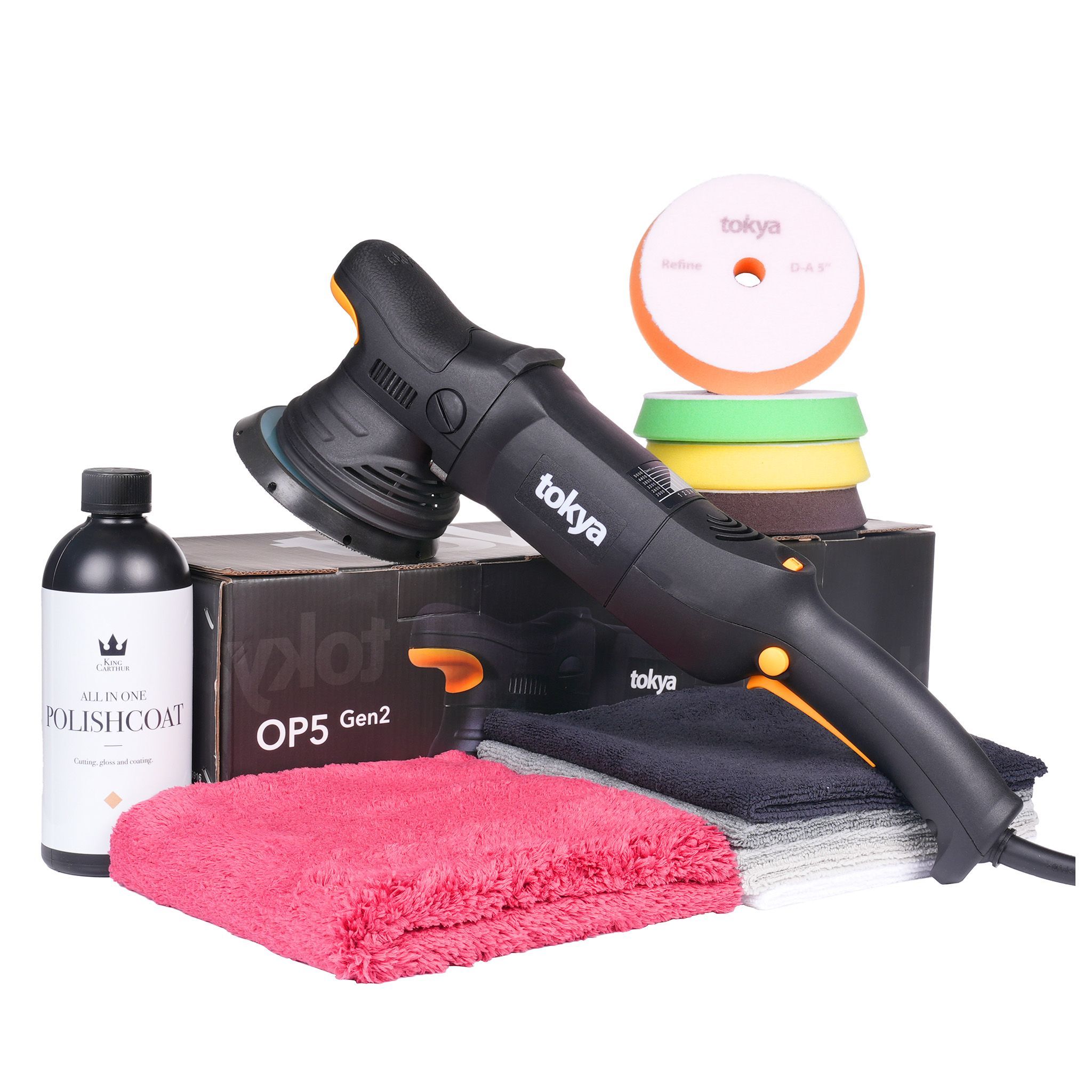 Poleringspaket Tokya OP5 Gen2 ONE STEP - Oscillerande, ONE STEP