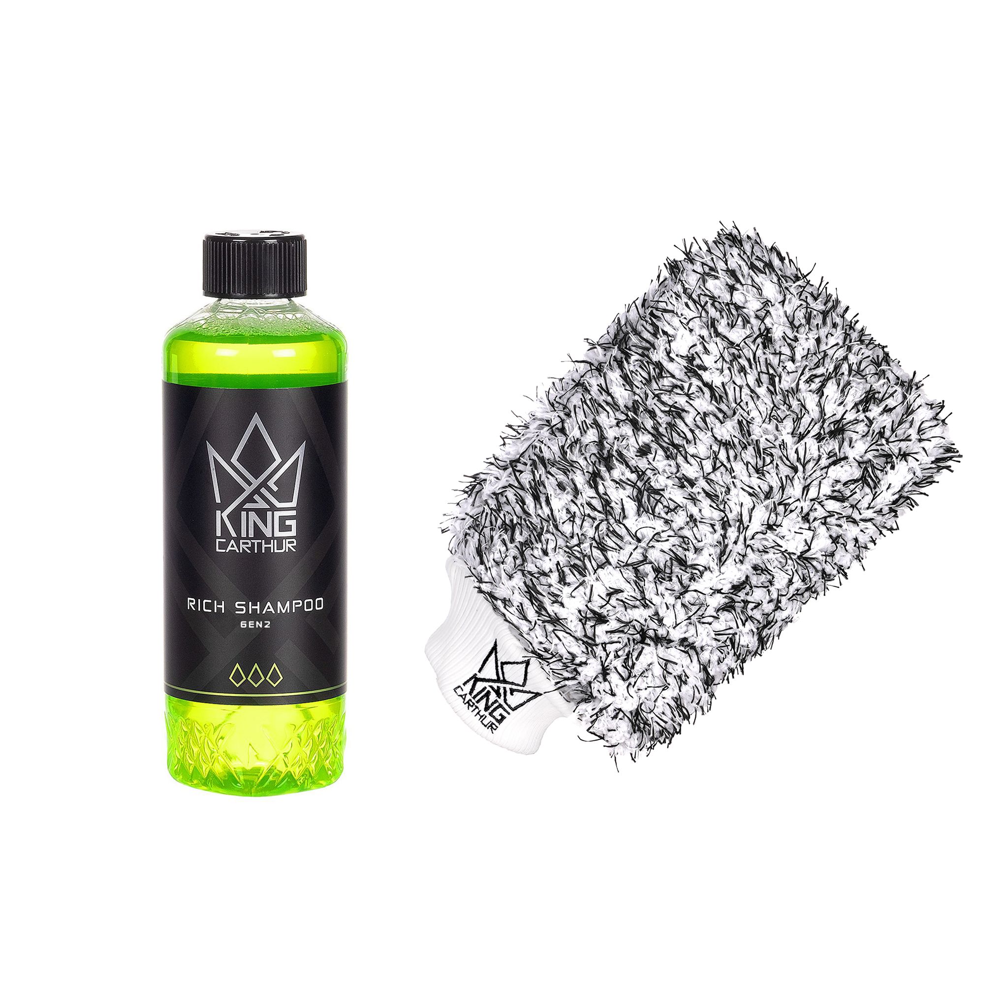 Bilschampo King Carthur Rich Shampoo Gen2, 500 ml, 500 ml + Wash Mitt