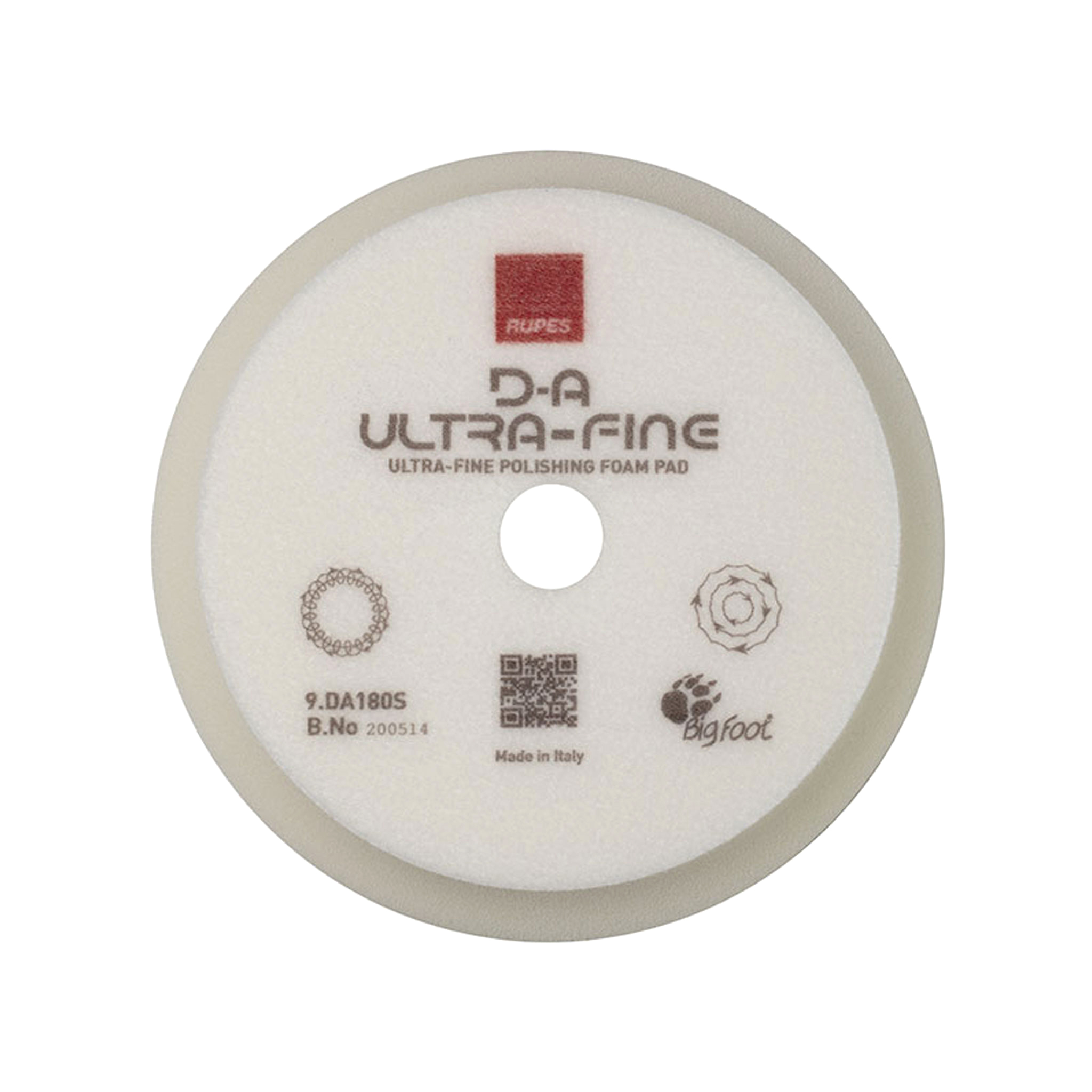 Skumrondell Rupes, D-A Ultrafine, Vit, 1st - 150/180 mm (9.DA180S)
