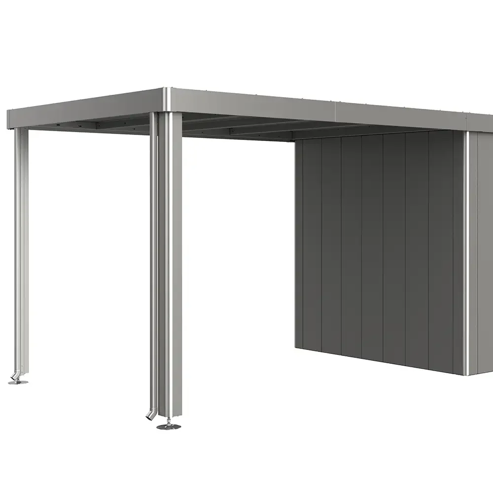 Biohort, Sidotak till Trädgårdsskjul Neo 4A/4B/4C/4D metallic grå