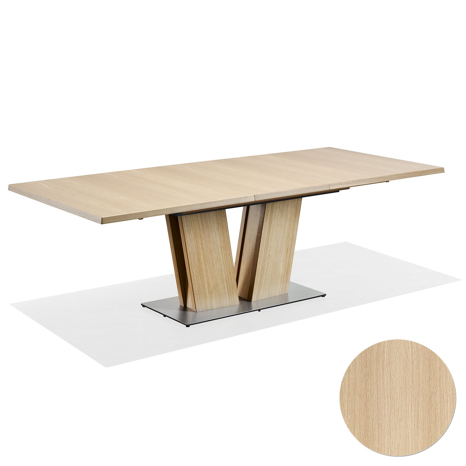 Skovby, Sm37 Bord Ek Lack 176-276X100X74Cm