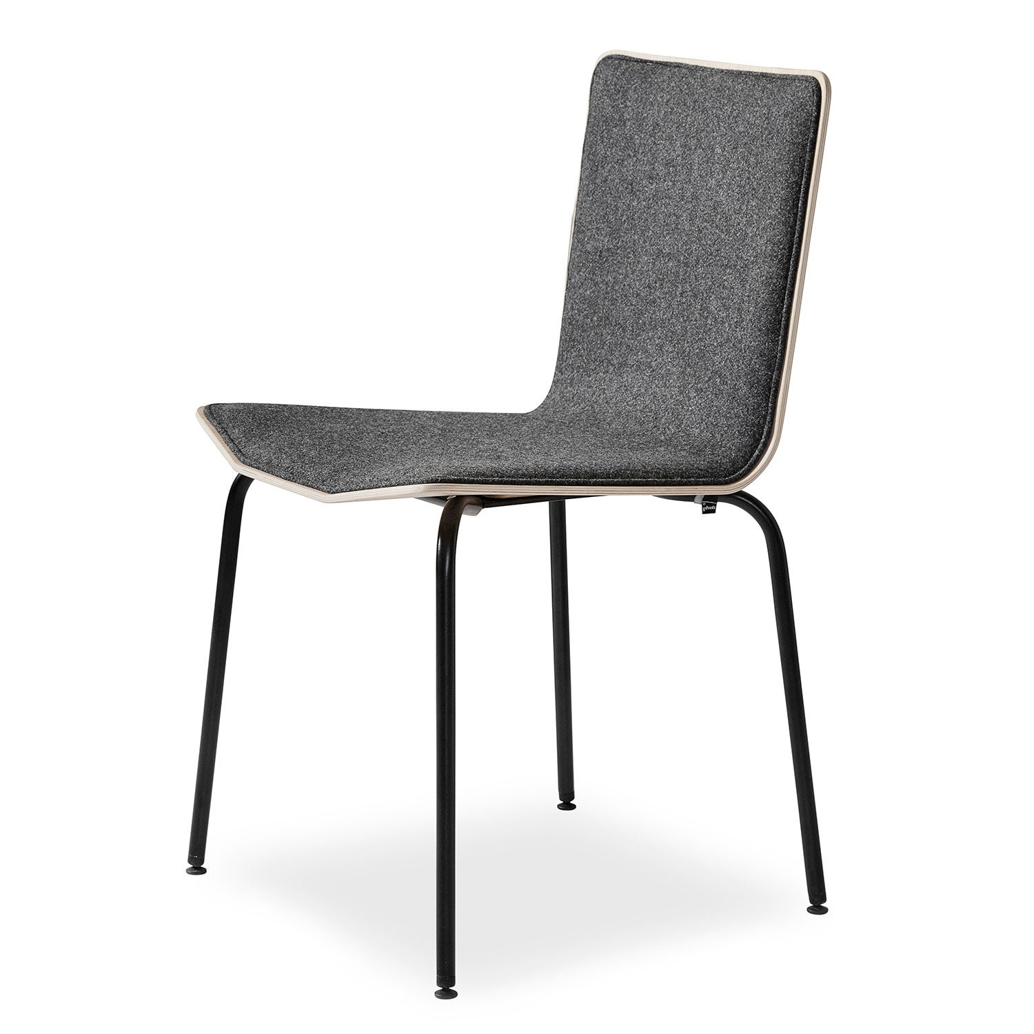 Skovby, Sm801 matstol Svart Stål med läder