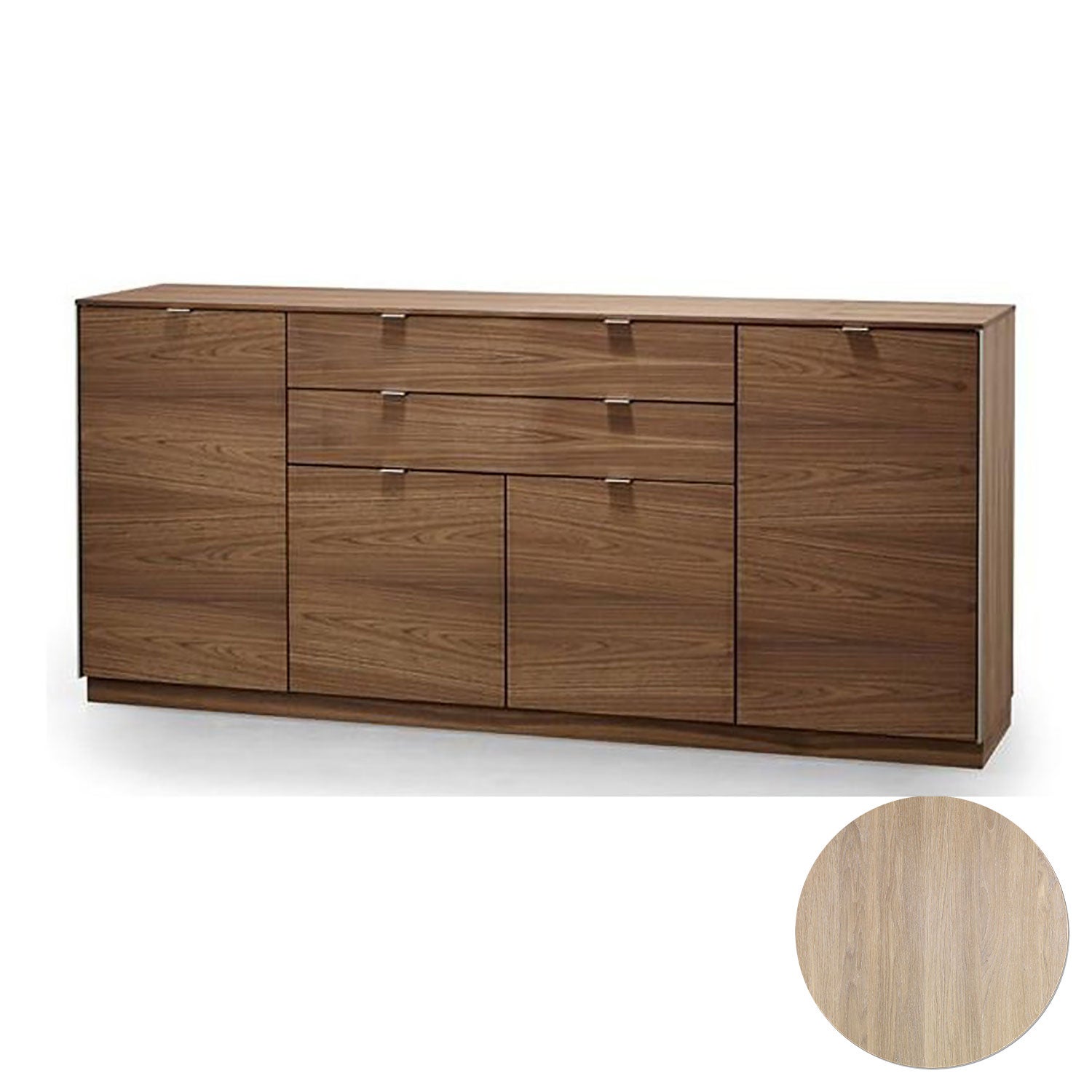 Skovby, Sm942 Skänk Ek Vitolja 194X44X88Cm