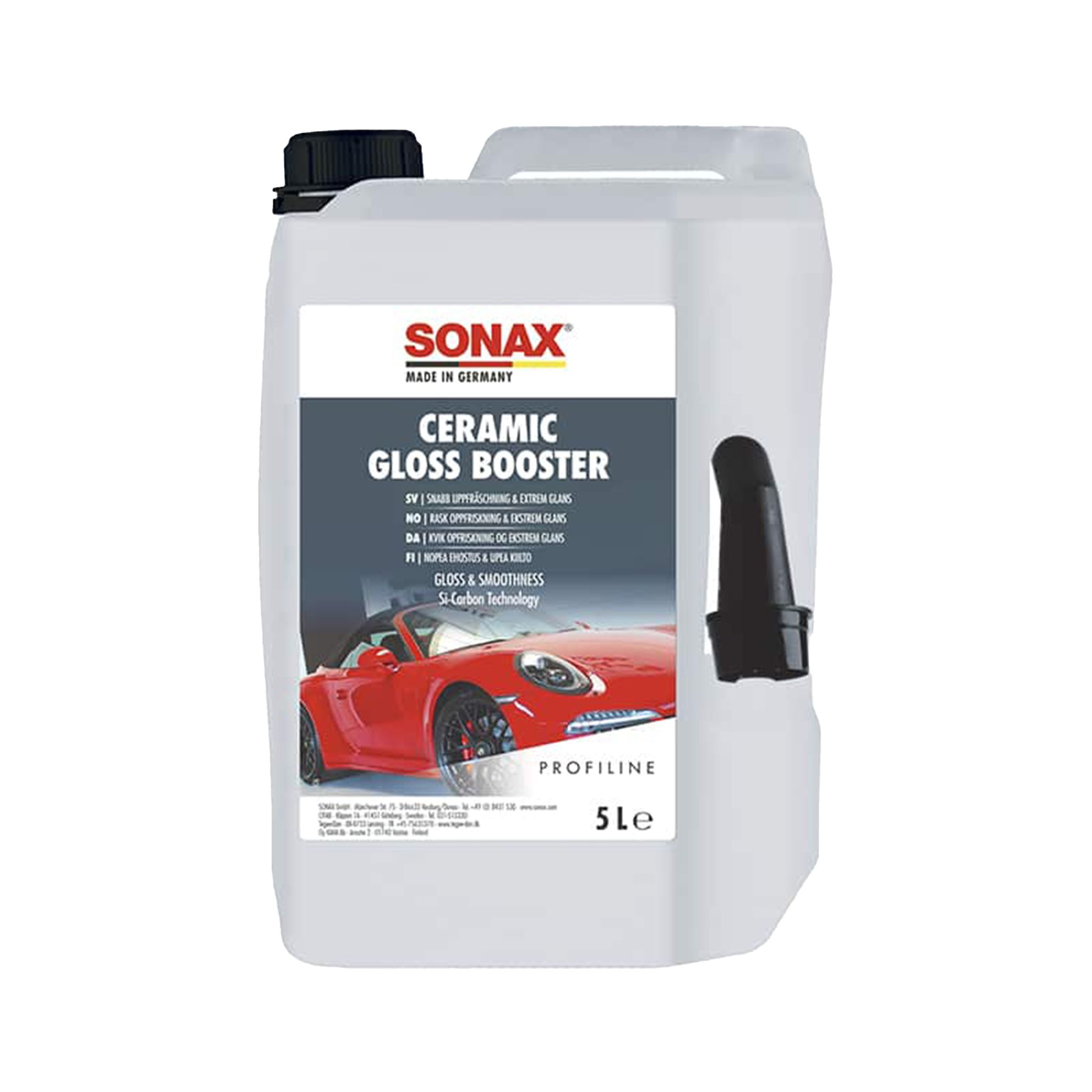 Snabbvax SONAX Xtreme Ceramic Gloss Booster, 5000 ml