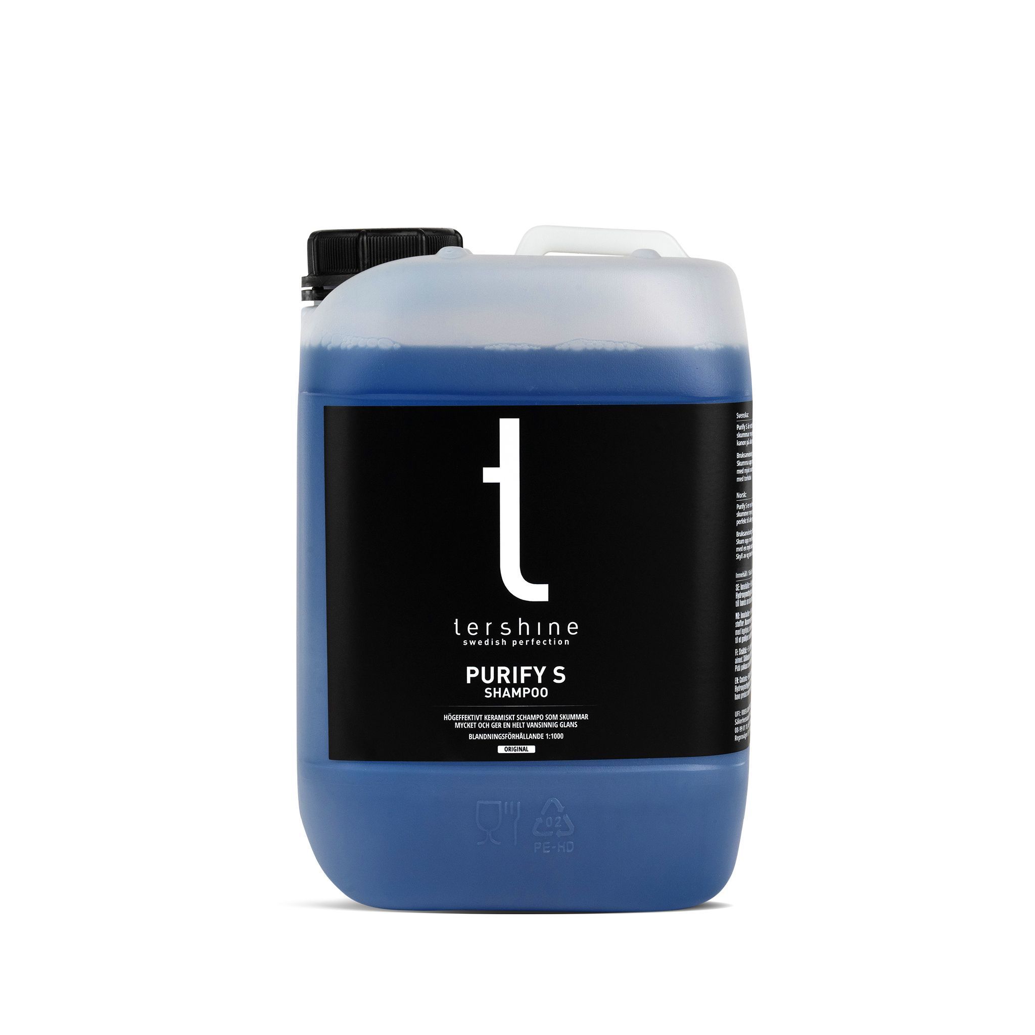 Bilschampo tershine Purify S, 5000 ml