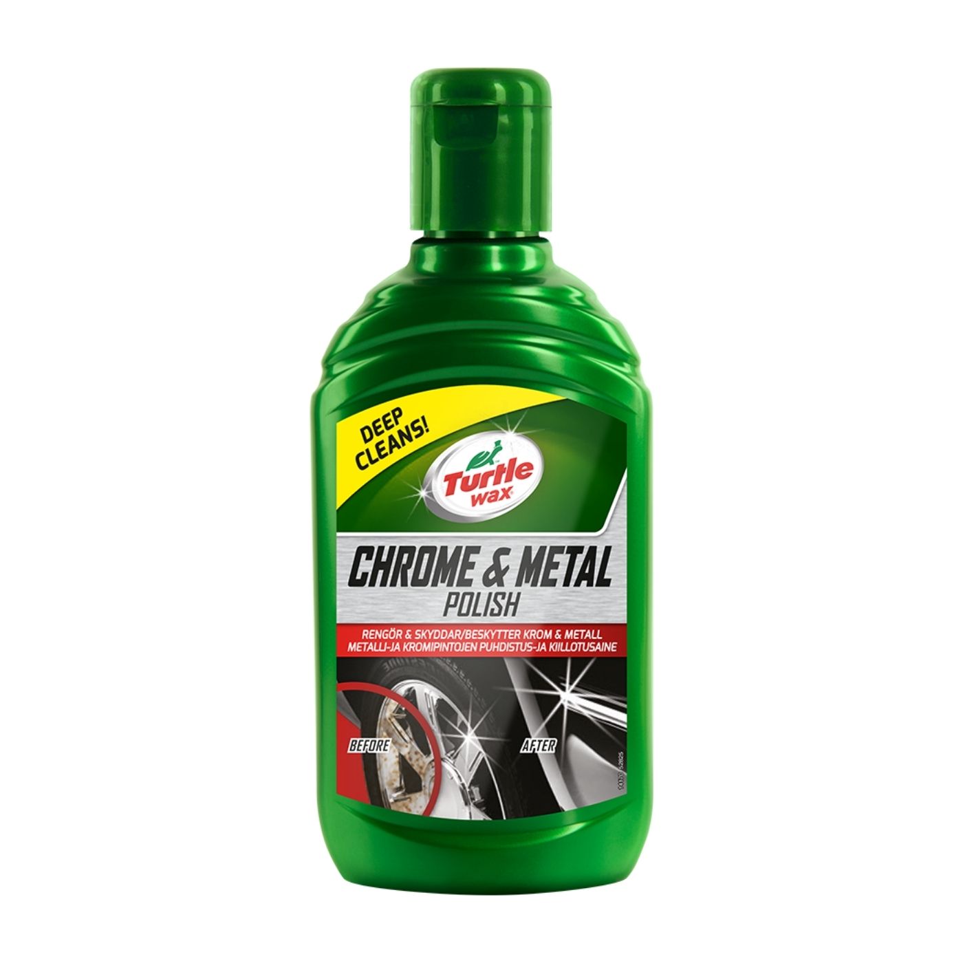 Metallpolermedel Turtle Wax Chrome&Metal Polish, 300 ml