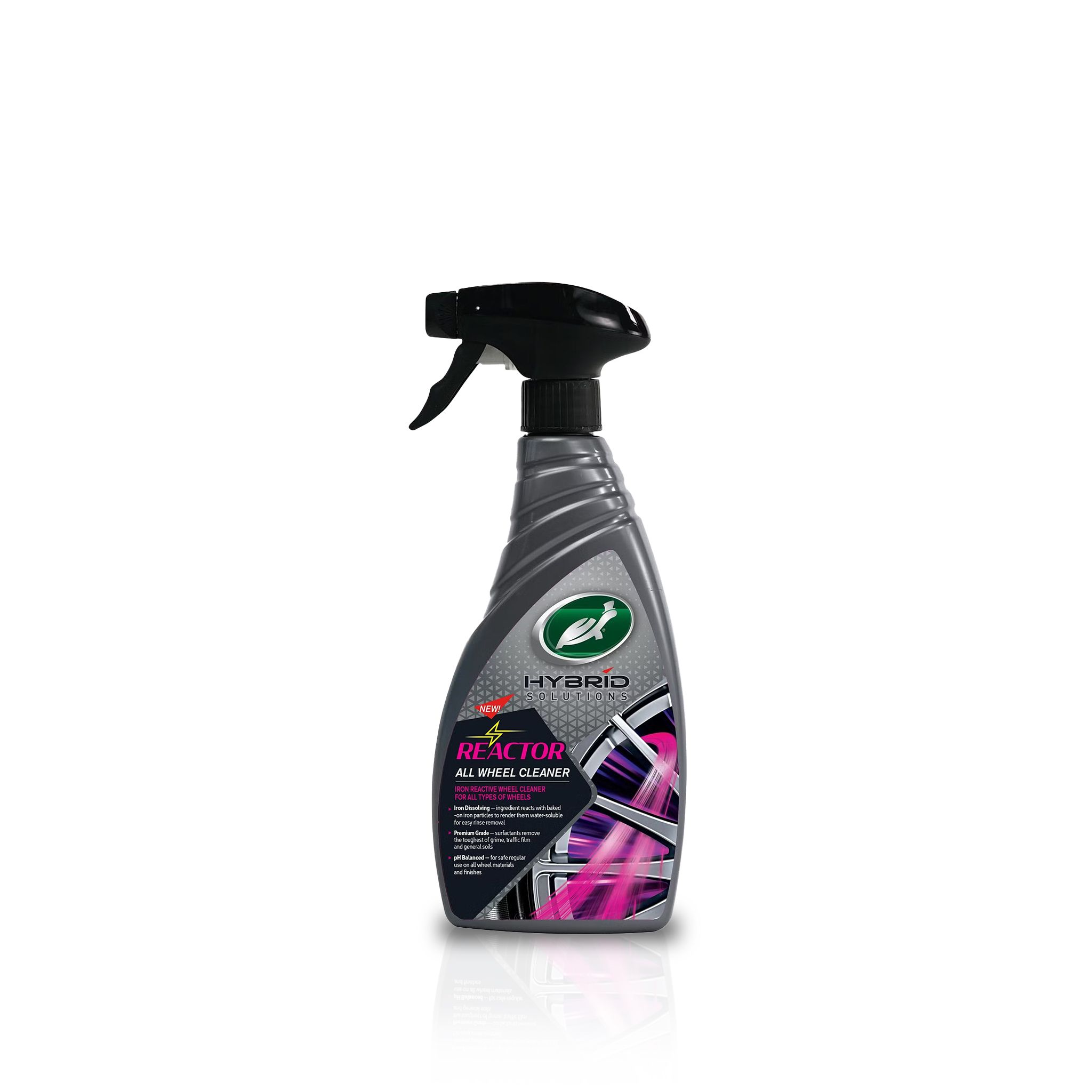 Fälgrengöring Turtle Wax Hybrid Solutions Rapid Reaction Wheel Cleaner, 500 ml
