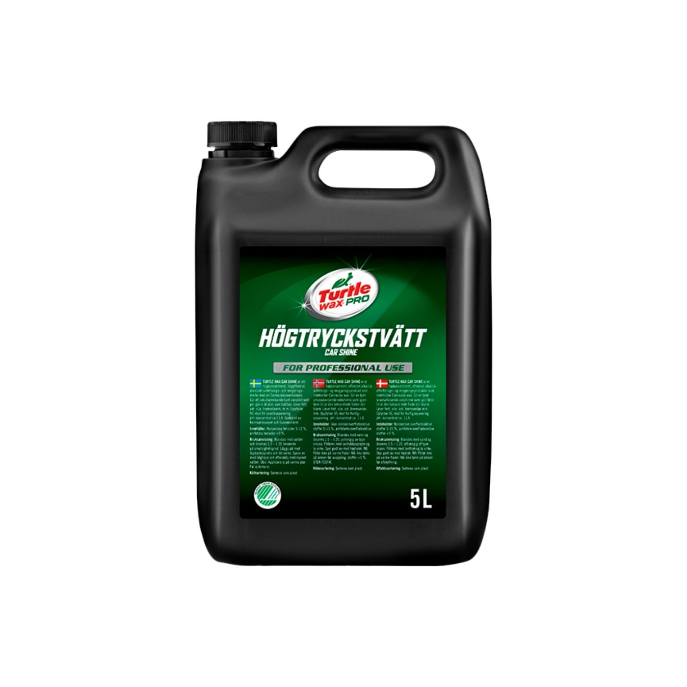 Förtvättsmedel Turtle Wax Pro Car Shine&Högtryckstvätt, 5000 ml (Car Shine Högtryckstvätt)