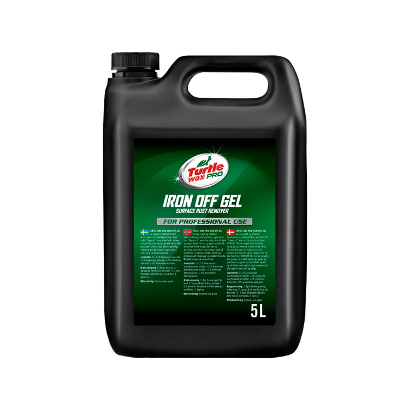 Flygrostlösare Turtle Wax Pro Iron Off Gel, 5000 ml