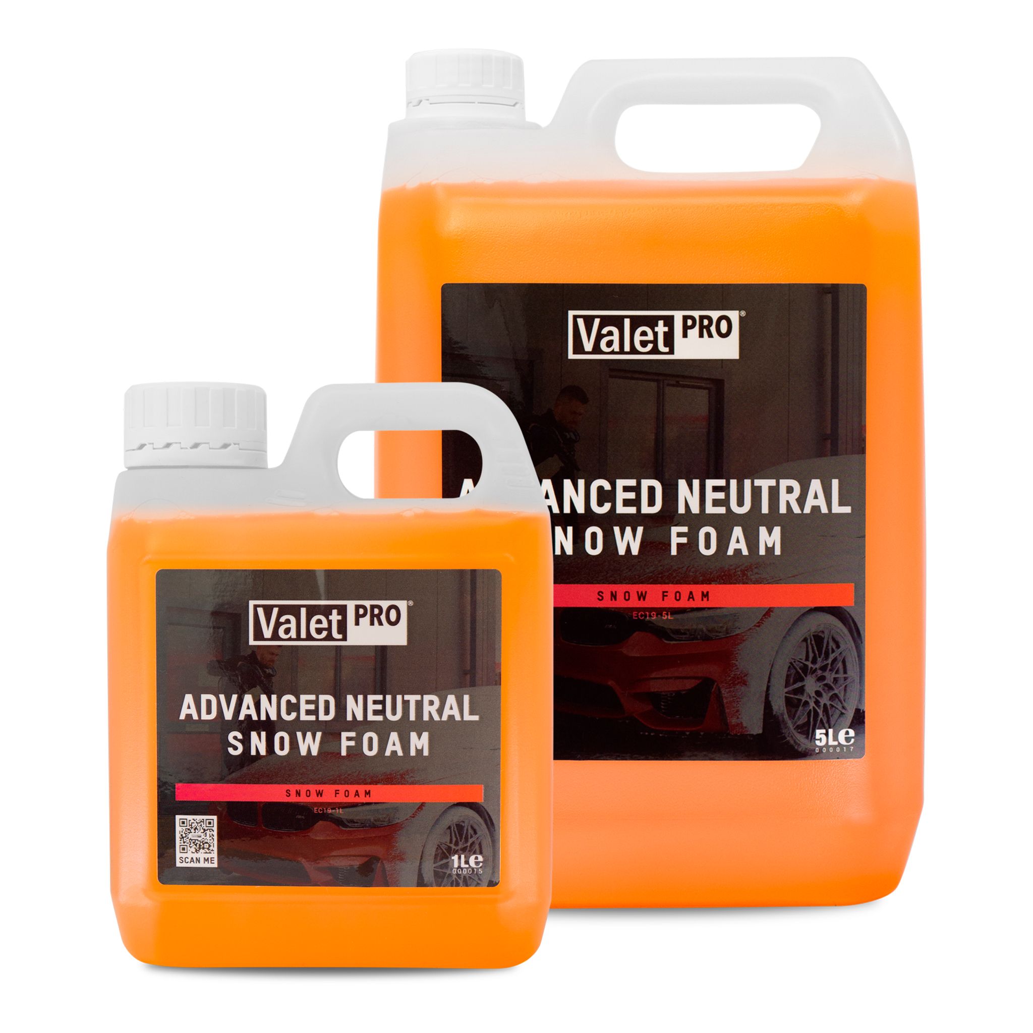 Förtvättsmedel ValetPRO Advanced Neutral Snow Foam, 1000 ml