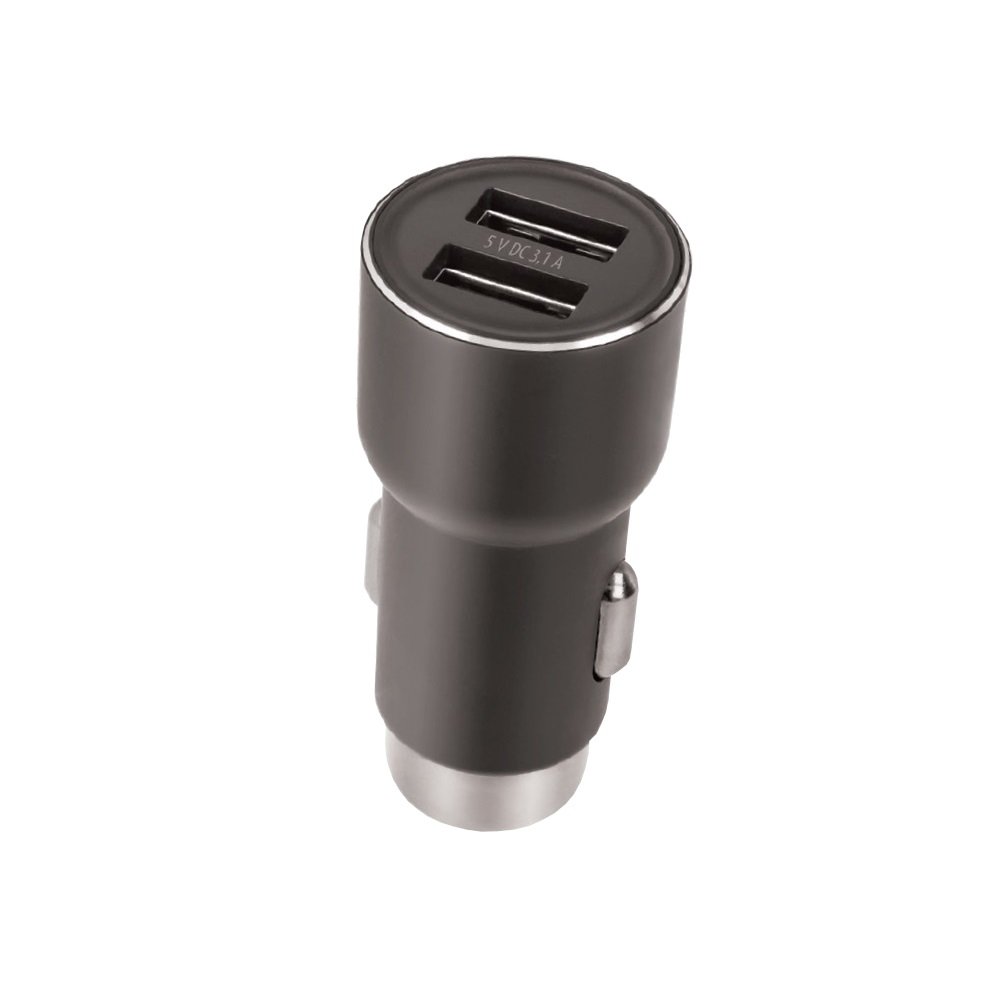 Forever CC-04 Dual USB autolaturi 3 1 A harmaa
