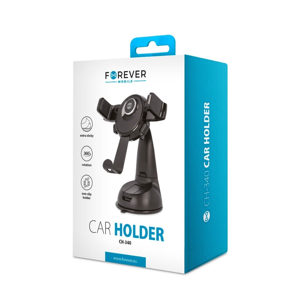 Forever CH-340 Universaali puhelinteline autoon 5 5 - 8 2 cm