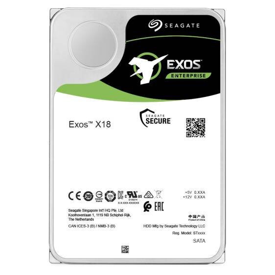 16TB Seagate Exos X18 7200/256