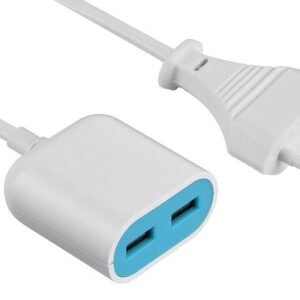 2 USB-LATURI Max.2.4A 1.5M ELECTRALINE 500343
