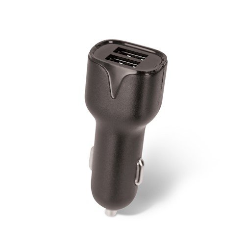 Maxlife MXCC-01 Autolaturi 2 X USB 2 4A Fast Charge + USB-Lightning kaapeli