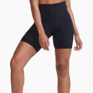 2XU Form Stash Hi-Rise Bike Short Black/Black
