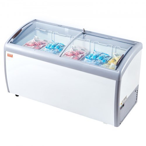 460 L jäätelönäyttökaappi gelatoaltaalla